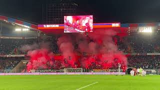 FC Basel vs Servette Intro der FCBFans  21102023 [upl. by Rollet]