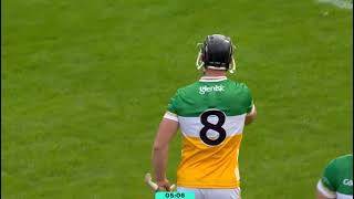 DECLAN DALTON GETS CLOTHSLINED  OFFALY V CORK  2024 HURLING CHAMPIONSHIP [upl. by Linea]