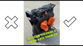 Veteran Sherman S check amp fix problem eRides EUC Upgrade [upl. by Aioj99]