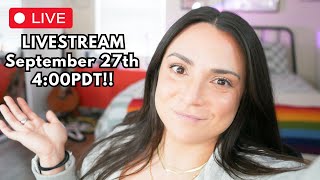 SEPTEMBER LIVESTREAM [upl. by Hanshaw707]