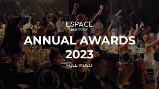 Espace Real Estate Annual Awards Ceremony 2023 [upl. by Goldy]