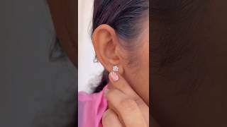 New designer beautiful😍silver earrings with 68 discount ytshorts jewellery gold jewellerydesign [upl. by Sheelah]