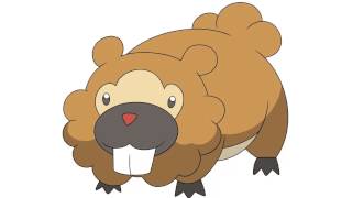 Pokemon Cries  Bidoof  Bibarel [upl. by Asiak]