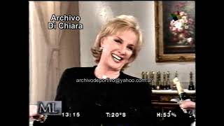 Mirtha Legrand con Bruno Gelber Enrique Pinti Marcela Tinayre Cecilia Roth 1999 V02562 DiFilm [upl. by Llenrep]