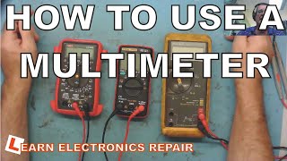 How To Use A Multimeter [upl. by Dowdell901]