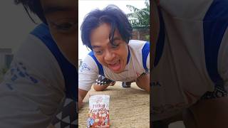 Found a delicious milk candy snack but ran away shorts shortvideo viralvideo [upl. by Coplin590]