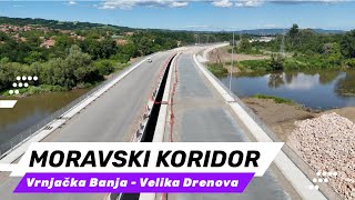 Moravski Koridor od petlje Vrnjačka Banja do Velike Drenove 05072024 vrnjackabanja [upl. by Kiki]