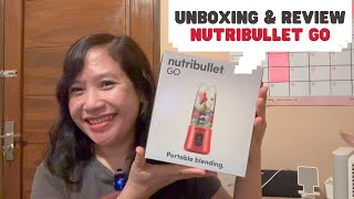 REVIEW NUTRIBULLET GO INDONESIA  REKOMENDASI BLENDER PORTABLE UNTUK MEMBUAT JUS BUAH DAN SAYUR [upl. by Lemrahs]