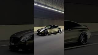 🔥AMG C63s Coupé🔥  Matt Bond Gold  amg automobile c63 mercedesbenz c63samg [upl. by Lotte945]