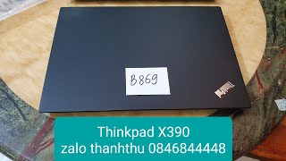 Đã bán Thinkpad X390 i5 gen 8 ram 8 ssd 256 133FHD laptop [upl. by Merdith]