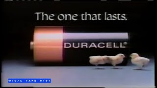 Duracell Batteries Commercial Compilation  1990 [upl. by Ahsekam]