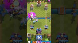 7x elixir battle in clash royale clashroyale supercell [upl. by Lapointe]