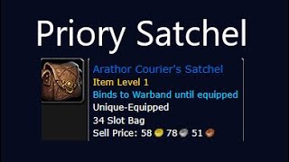 How To Get The PrioryWindswept Satchel Treasure Hallowfall [upl. by Ravert]