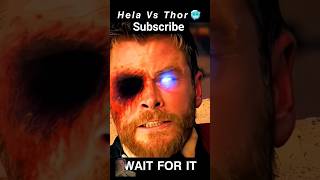 Hela vs Thor 😡marvelshortvideothormcuavengersviralvideo [upl. by Gomer]