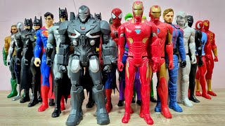 Avengers superhero story  Ironman spiderman war machine superman batman captain america [upl. by Auqinat]