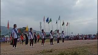 Khiamniungan students Lahe NSO sports [upl. by Norga]