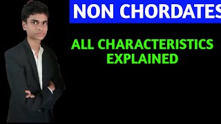 Characteristics of Non chordates  All characteristics explained [upl. by Tewfik]