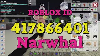 NARWHAL Roblox Song Codes [upl. by Koziarz697]