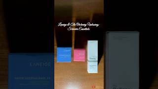 Laneige amp The Ordinary Unboxing Skincare Bliss laneige laneigelipmask theordinary yt skincare [upl. by Stranger]