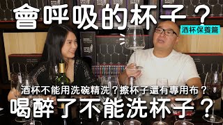 品杯師教你如何保養葡萄酒杯！可以縮短醒酒時間的葡萄酒杯？｜Riedel Wine Wings｜ft 威爸｜凱莉兒微醺頻道 [upl. by Perice]