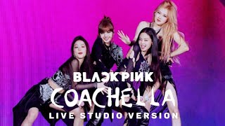 BLACKPINK  INTRO  BOOMBAYAH  COACHELLA 2023  Liev Band Studio Version  Remix [upl. by Aidin]