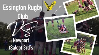 Essington Rugby Club 14 vs 38 Newport Salop IIIs [upl. by Abram59]