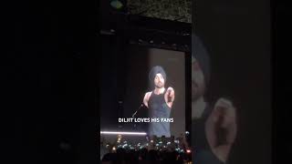 Diljit throws his jacket to a fan in Abu Dhabi diljitdosanjh abudhabi hasshass yasisland [upl. by Lampert]