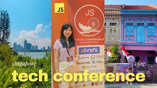 Attending a tech conference in Singapore 🇸🇬  CityJS 2024 vlog 👩🏻‍💻 [upl. by Erich]