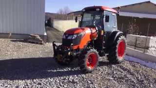 8540 DTN KUBOTA NARROW TREAD WITH CAB [upl. by Llenyl]