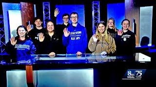 Elizabethtown College TV share a Wake Up Call for WGAL News 8 Today [upl. by Zadoc]