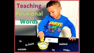 Teaching Positional Words [upl. by Atikahs]