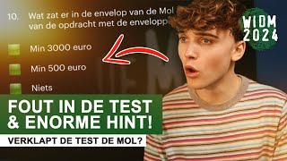 Test Verklapt de Mol  Wie is de Mol 2024 Aflevering 5 Hints [upl. by Mena]