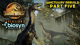 ENTER THE THERI  REBUILDING BIOSYN SANCTUARY BioSyn Park Build Ep 5  Jurassic World Evolution 2 [upl. by Betteann]