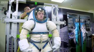 The next generation spacesuit  Richard Hammond Builds a Universe Preview  BBC [upl. by Mellman]