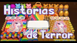 Storytime 💀 Historias de terror 👻 Slime con historias [upl. by Eednar674]