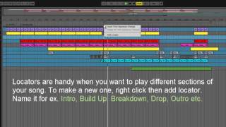 Ableton Live  How to add locators [upl. by Nari]