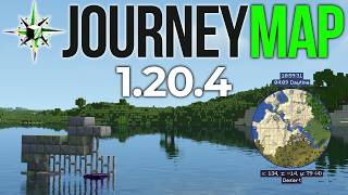 How To Download amp Install JourneyMap in Minecraft 1204 [upl. by Htaeh]