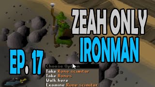 The Hunt For The Rune Kiteshield  The Zeah ONLY Ironman Challenge  Episode 17 [upl. by Paehpos]