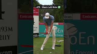 Left Wrist Movement And Lag Golf Swing Slow Motion Iron [upl. by Vinnie25]