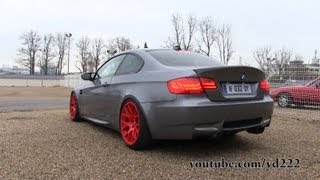 BMW M3 E92 GPOWER  Cars amp Coffee Paris  February 2013 [upl. by Llewellyn]