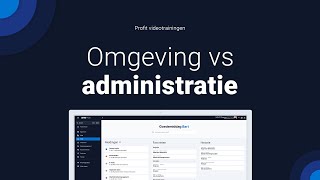 Omgeving vs administratie [upl. by Nawyt]