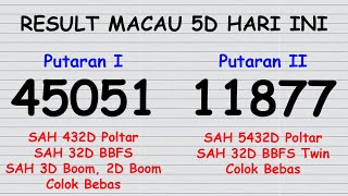 PREDIKSI TOTO MACAU 5D HARI INI 22 FEBRUARI 2024  BOCORAN TOTO MACAU 5D HARI INI  TTM 5D [upl. by Weaks764]