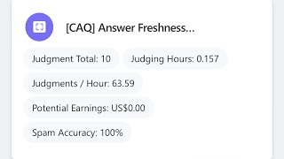 CAQ Answer Freshness EN qualification answers 🌸 [upl. by Ardnoid]