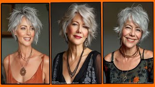 Ideal Haircut Inspirations for Mature Women 😍  Hairstyle 🥰❤️ [upl. by Robbyn]