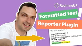 Printing formatted text with the Redmine Reporter plugin [upl. by Nyladnor]