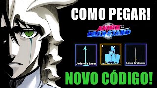 COMO PEGAR Ulquiorra Lendário  Espada  Flecha Anime Last Stand Roblox [upl. by Iliram399]