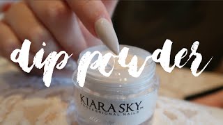 TUTO Melissa Easy Nails  Dip Powder Kiara Sky [upl. by Affrica882]