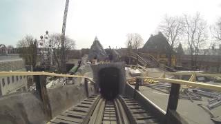 Rutschebanen  Tivoli Gardens  Onride Mounted POV [upl. by Alverta448]