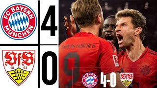 ⚪🔴 Vfb Stuttgart Vs Bayern Munich 40 Extended Highlights amp Goals BUNDESLIGA 202425 [upl. by Carmina]