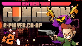 Enter the Gungeon  2  The Lowercase R Gungeon 2player Coop Gameplay [upl. by Lenwood722]